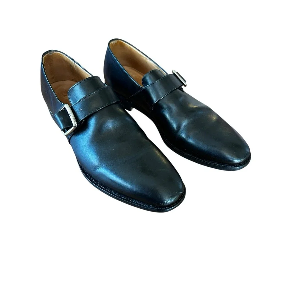 Church's Westbury Custom‎ Grade Monk Strap Shoe Black UK 10 D?